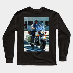 Police - Motorcycle Cop Long Sleeve T-Shirt